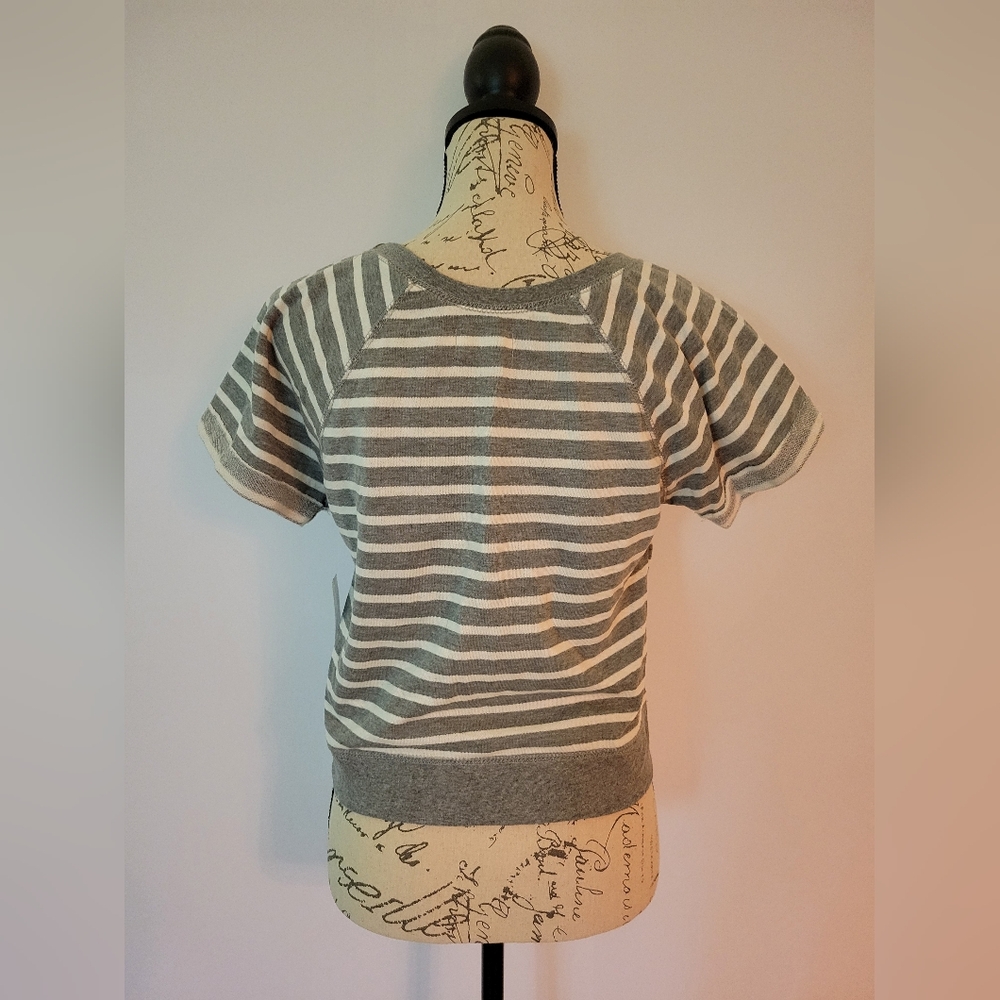 Dream Out Loud By Selena Gomez Striped Top with 'Just Be Cool' Graphic - Picture 7 of 7